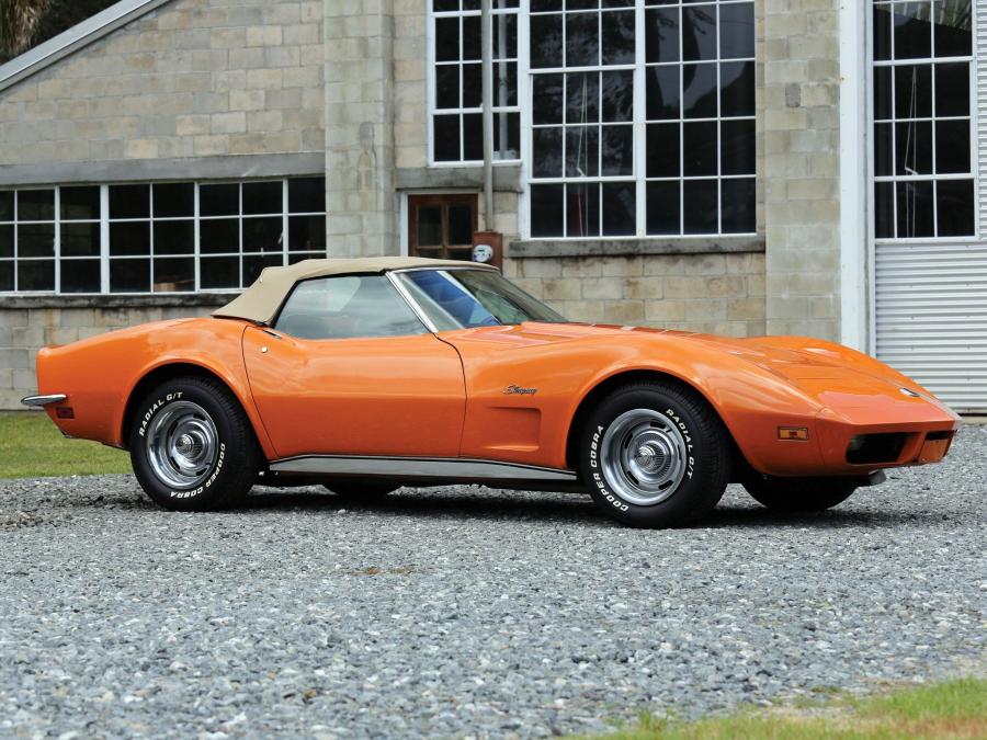  Chevrolet Corvette Stingray Convertible 1973 года  (фото 8 из 9)